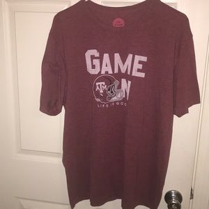 Life is Good Texas A&M Aggies X-Large Maroon Tee